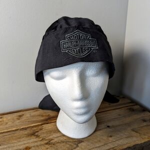 Harley Davidson Logo Riding Skull Cap Head Wrap